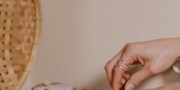 Zen garden elements near practice area